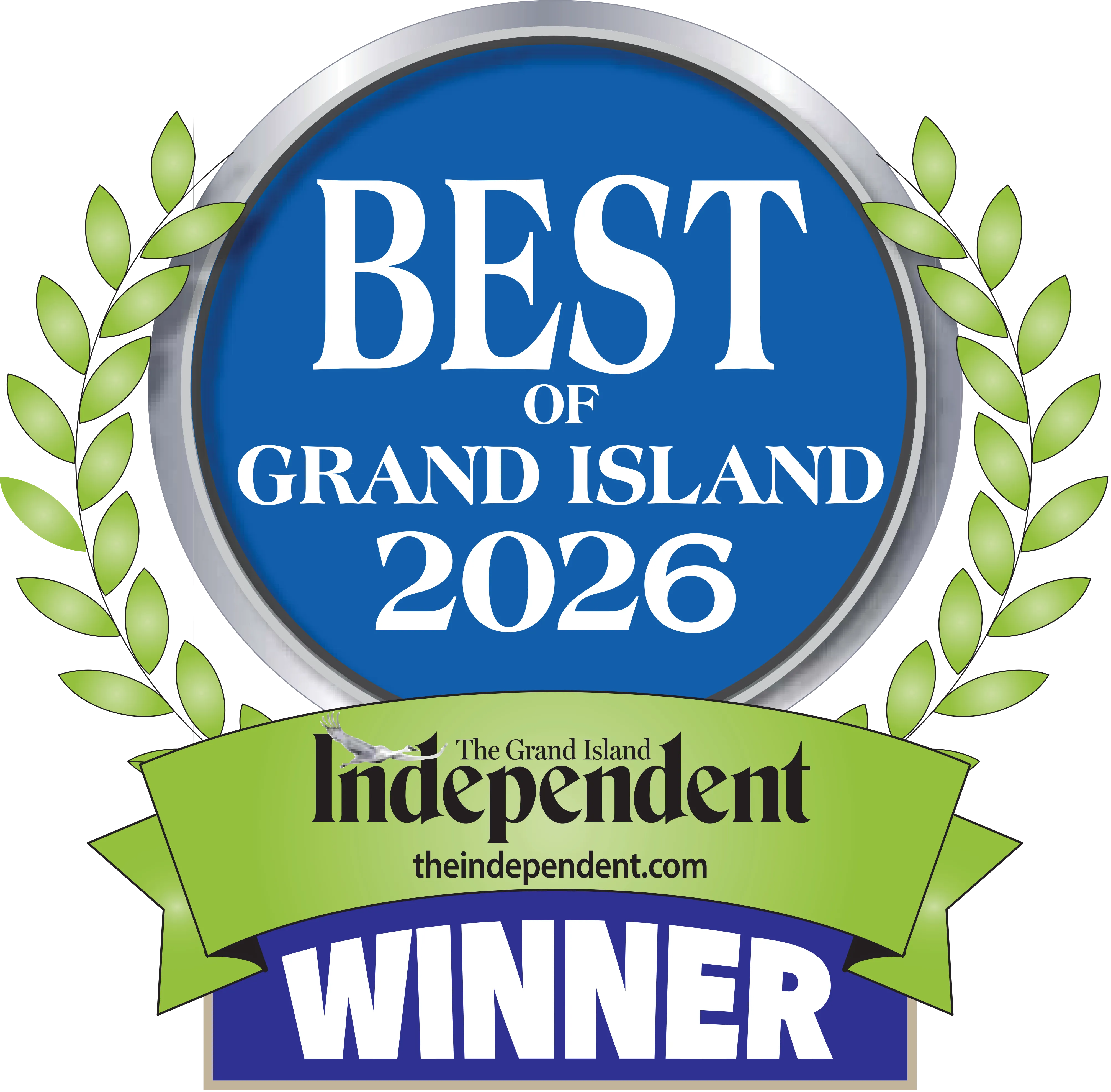 Best of Grand Island 2026 Winner Badge
